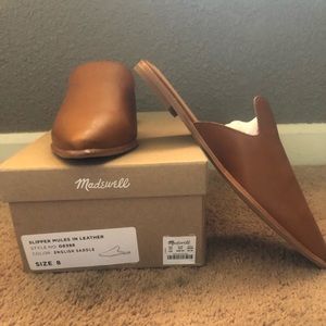 Madewell leather slipper mules